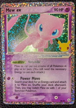 Mew Ex Hp 92 Foil #88 Pokemon Card 2006 - Image 1