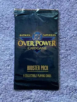 Over Power Card Game Booster Pack Vintage 1996 Fleer / Skybox - Image 1