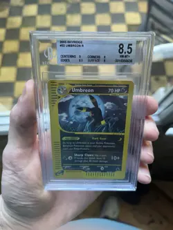 Skyridge - Umbreon Holo Reverse - Pokemon Card - 32/144 2003 BGS 8.5 - Image 3