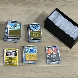 Pokemon 1000 Card Lot Collection ONLY Reverse ENG Bulk SV NM - Image 1