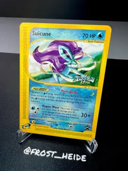 Pokemon TCG Suicune 53/53 WotC Promo eReader Card - NM+ 💎 - Image 1