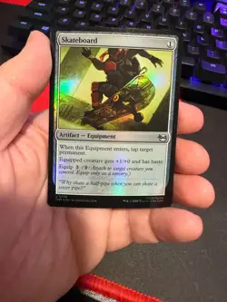 *MTG Skateboard Foil U Teenage Mutant Ninja Turtles 178 NM - Image 1