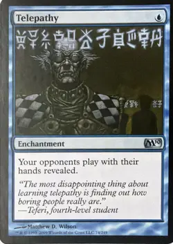 Telepathy Normal U Magic 2010 (M10) 74 NM - Image 1