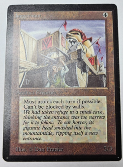 Juggernaut Beta Limited Edition Mtg LP NM - Image 1