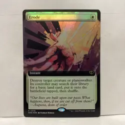 MTG Erode Ext Art Foil Magic: The Gathering Secrets of Strixhaven #0310 - Image 1
