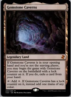 Gemstone Caverns 280 Time Spiral Remastered TSR non-foil LP+ MTG - Image 1