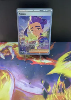 Kieran - 174/131 - Pokemon Prismatic Evolutions Special Illustration Rare NM - Image 1