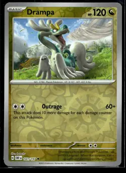 Drampa SV03: Obsidian Flames 161/197 LP Pokemon TCG | Buy 1 Get 2 Free - Image 1