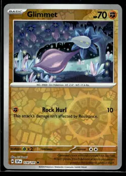 Glimmet SV08: Surging Sparks 114/191 LP Pokemon TCG | Buy 1 Get 2 Free - Image 1