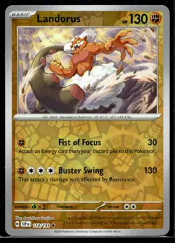 Landorus SV08: Surging Sparks 110/191 LP Pokemon TCG | Buy 1 Get 2 Free - Image 1