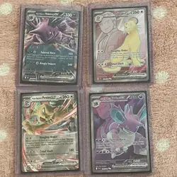 POKEMONS DESTINED RIVALS 4 CARD LOT MUST SEE MUST GO SAME DAY SHIPPING - Image 1