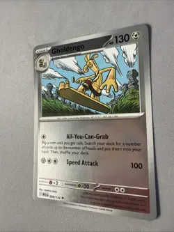 Pokemon TCG * Mega Evolution * 99/132 Gholdengo REVERSE HOLO UNCOMMON * FRESH PK - Image 2