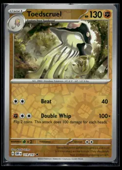 Toedscruel SV03: Obsidian Flames 119/197 LP Pokemon TCG | Buy 1 Get 2 Free - Image 1