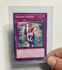 Solemn Wishes SBC1-ENH17(NM) Common 1st Edition Speed-Duel Yu-Gi-Oh! TCG - Image 3