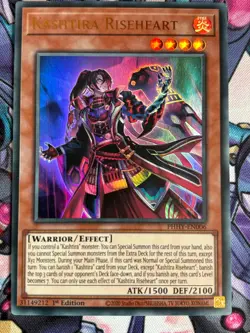 Kashtira Riseheart PHHY-EN006 ULTRA RARE FIRST EDITION YuGiOh Card - Image 1