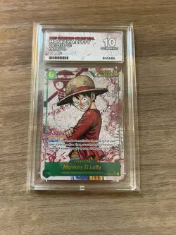 One Piece - Monkey.D.Luffy - OP13-118 SEC Alt Art - English - ACE 10 Perfect Sub - Image 1