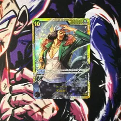Kuzan OP02-121 SEC Alt Art One Piece Card Game The Best PRB-01 TCG English - Image 1