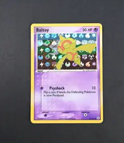 NM Baltoy Reverse Holo 52 & 53/101 Ex Hidden Legends HL Pokemon Card - Image 1