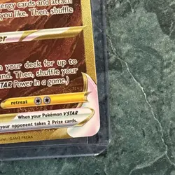 Pokemon Arceus VSTAR TCG Crown Zenith Holo Card GG70/GG70 Secret Rare - Image 4