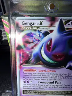 Pokemon Gengar TCG LV.X Platinum Arceus Holo Ultra Rare Card 97/99 NM - Image 2