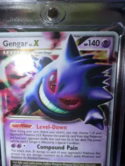 Pokemon Gengar TCG LV.X Platinum Arceus Holo Ultra Rare Card 97/99 NM - Image 3