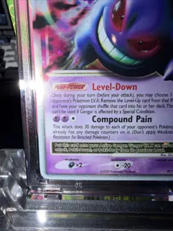 Pokemon Gengar TCG LV.X Platinum Arceus Holo Ultra Rare Card 97/99 NM - Image 5