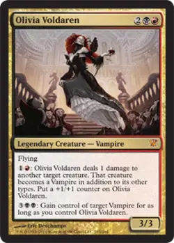 Olivia Voldaren - Light Play MTG Innistrad - Image 1