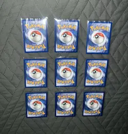 Pokemon First Partner Illustration Collection Series 1 Promo Set (9 Cards) - Image 2