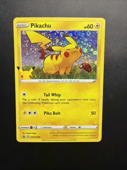 Pikachu SWSH039 SWSH: Sword & Shield Promo Cards Holo LP - Image 1