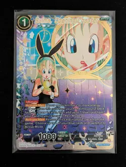 Dragon Ball Three Glorious Fighters Bulma Opening Chapter SCR Foil Card BT30-149 - Image 1
