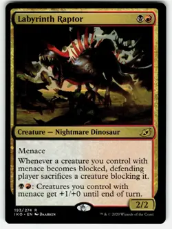 LABYRINTH RAPTOR FOIL 193/274 IKORIA IKO MTG MAGIC NM - Image 1