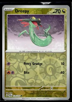 Dreepy SV06: Twilight Masquerade 128/167 LP Pokemon TCG | Buy 1 Get 2 Free - Image 1