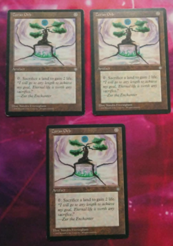 x3 Zuran Orb Ice Age. MTG. MP, Moderately Played. You are buying all three. - Image 1