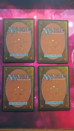 Dark Ritual Ice Age x4. MTG Playset. LP, Light Played. - Image 2