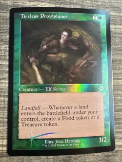 TIRELESS PROVISIONER FOIL RETRO FRAME MODERN HORIZONS 2 TIMESHIFTS H2R MTG 15 - Image 1