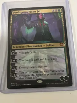Professor Dellian Fel Secrets of Strixhaven Regular - Image 1