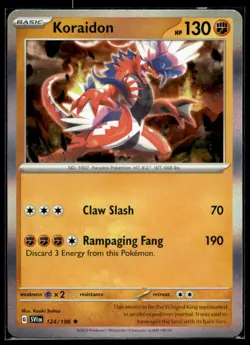 Koraidon SV01: Scarlet & Violet Base Set 124/198 LP Pokemon TCG | Buy 1 Get 2 Fr - Image 1