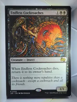 Endless Cockroaches - R433 - MTG - Foundations Jumpstart (J25) - Image 1