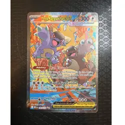Pokemon TCG Mega Kangaskhan EX 182/132 Me01 Full Art Holo 300 HP 200+ Attack - Image 1