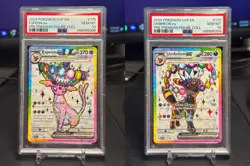 2025 POKEMON SVP EN-SV BLACK STAR PROMO 175 176 UMBREON ESPEON SEQUENTIAL PSA 10 - Image 2
