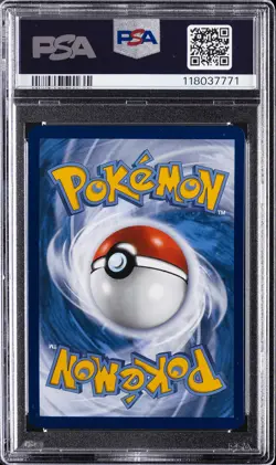 2021 POKEMON SWORD & SHIELD FUSION STRIKE SECRET #284 FIRE ENERGY PSA 8 - Image 2