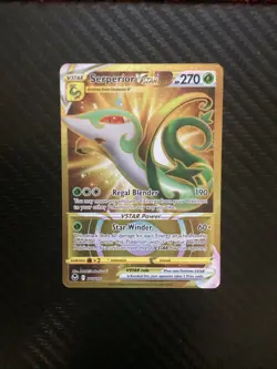 Serperior VSTAR 210/195 Silver Tempest Pokemon NM - Image 1