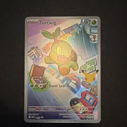 Pokemon Turtwig 040 Promo Stamped Holo Basic Stage Plant 90 HP ENG 2024 - Image 1