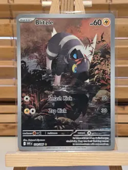 Blitzle 114/086 IR - WHT EN White Flare Pokemon - NM - Image 1