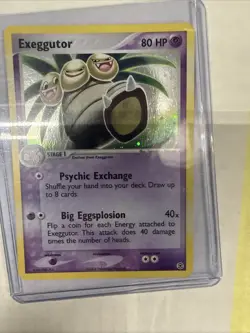 Exeggutor 5/112 - Fire Red & Leaf Green - Holo Rare Pokemon - Image 1