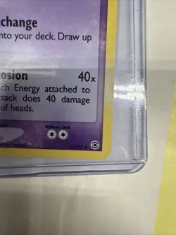 Exeggutor 5/112 - Fire Red & Leaf Green - Holo Rare Pokemon - Image 4