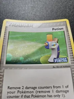 Pokemon EX Unseen Forces Potion Stamped Reverse Holo 95/115 NEAR MINT - Image 2