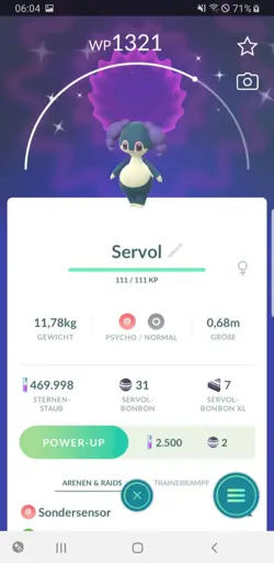 Pokemon Go Shiny Servol - Schillernd - Pokemon Go Shiny Indeedee - Image 1