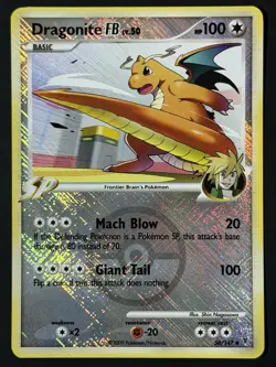 Dragonite FB 56/147 Supreme Victors Crosshatch Reverse Holo Pokemon League Promo - Image 1