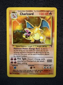 Charizard 3/110 Legendary Collection (2002) HOLO Pokemon - Image 1